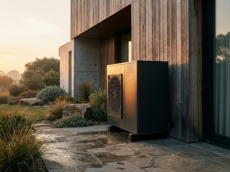 OZE i termomodernizacja – pompa ciepła przy domu jednorodzinnym